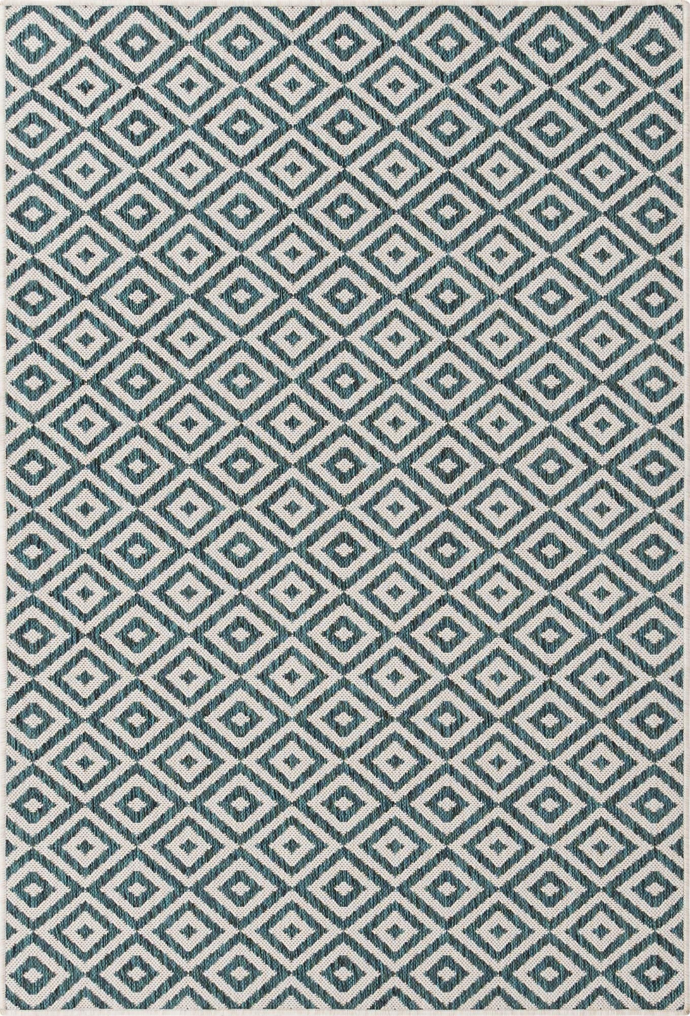  4' x 6'  Washable Jill Zarin Costa Rica Indoor / Outdoor Rug