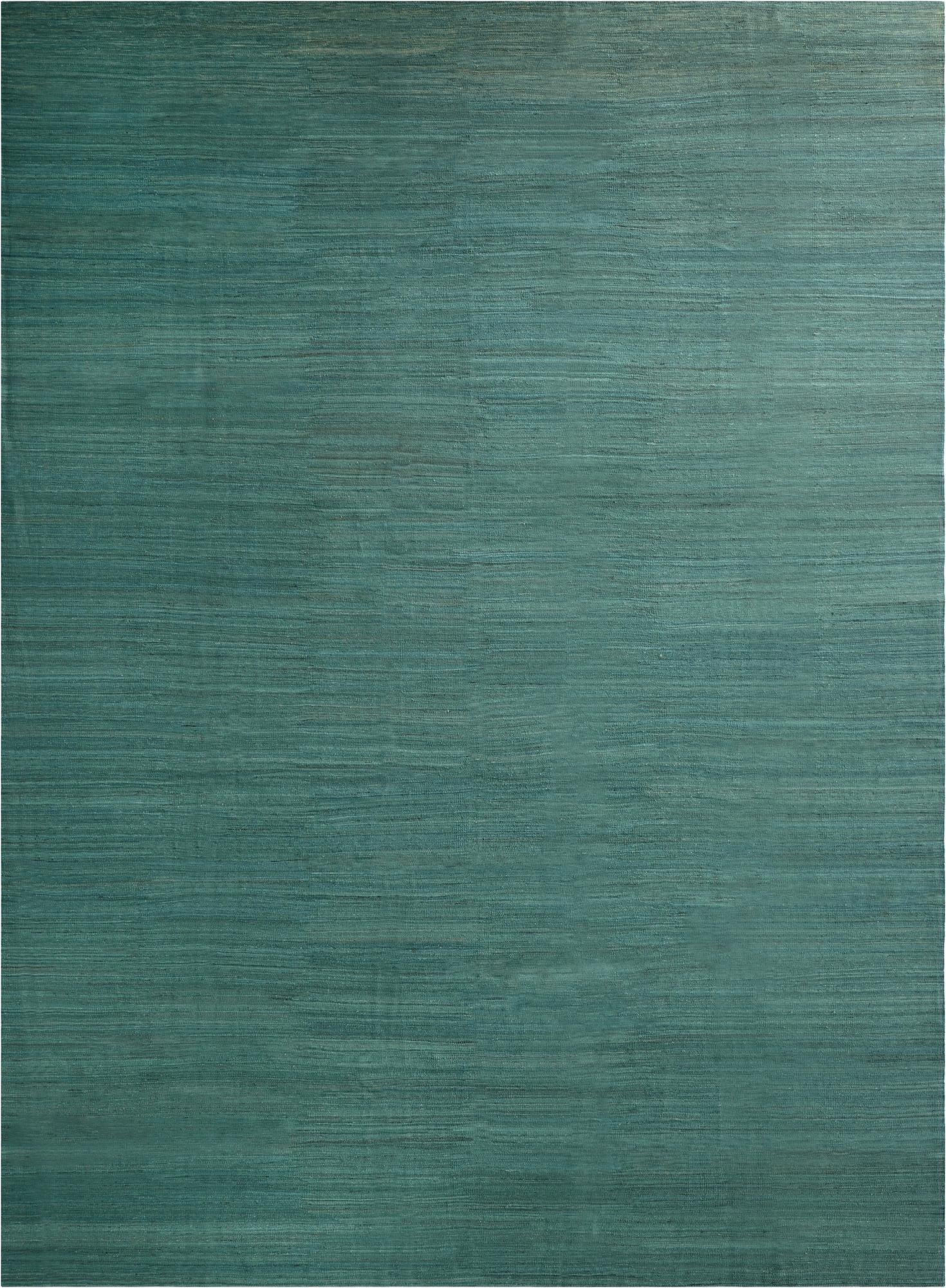  13' 5 x 17' 11  Hand Woven Kilim Afghan Wool Rug