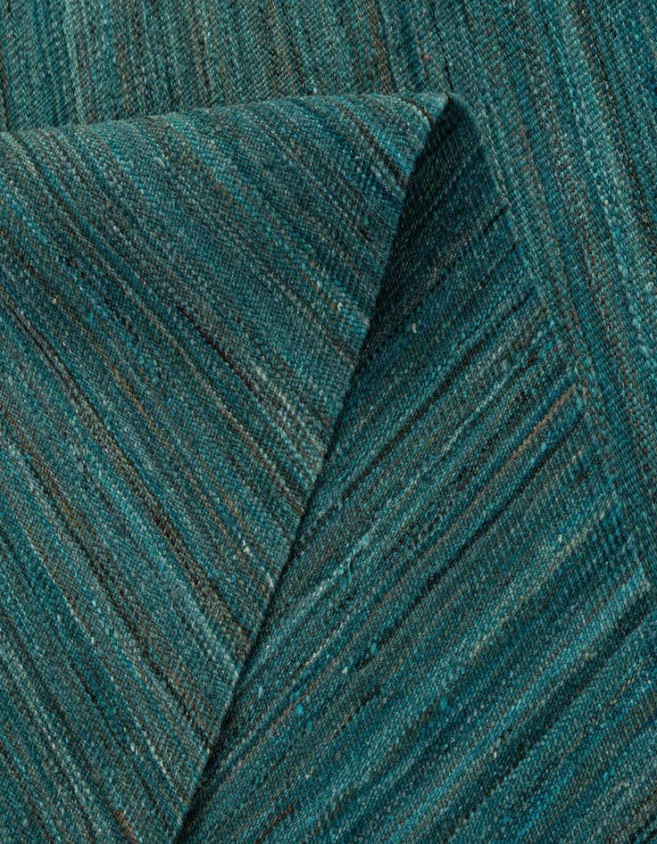 Detail image of  4' 11 x 6' 2  Hand Woven Kilim Modern Wool Rug