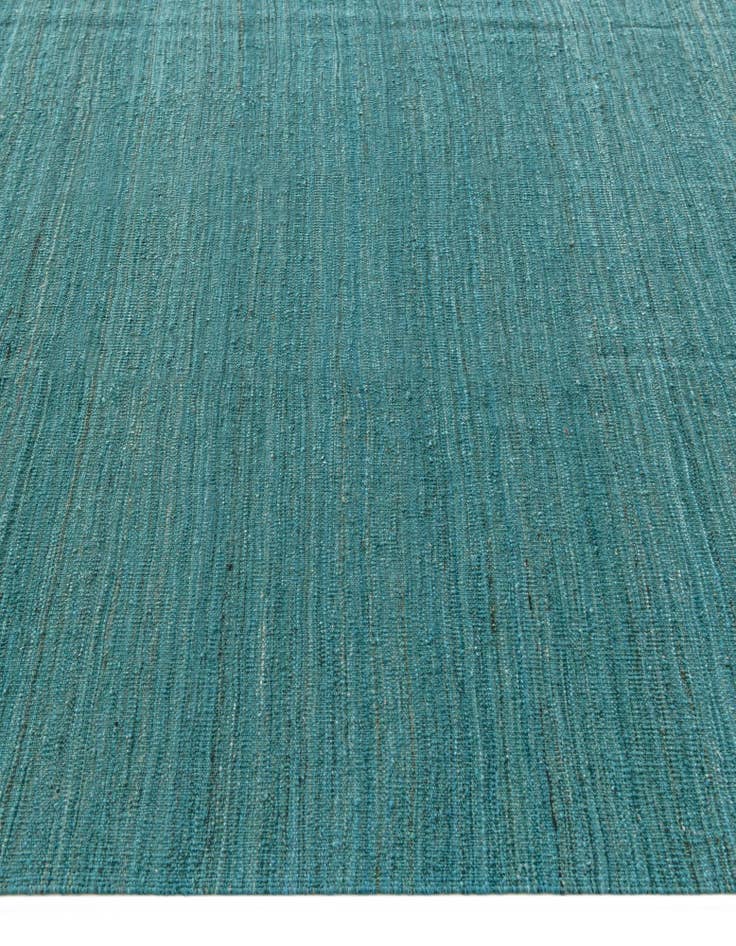 Detail image of 6' 9 x 9' 8 Hand Woven Kilim Modern Wool Rug