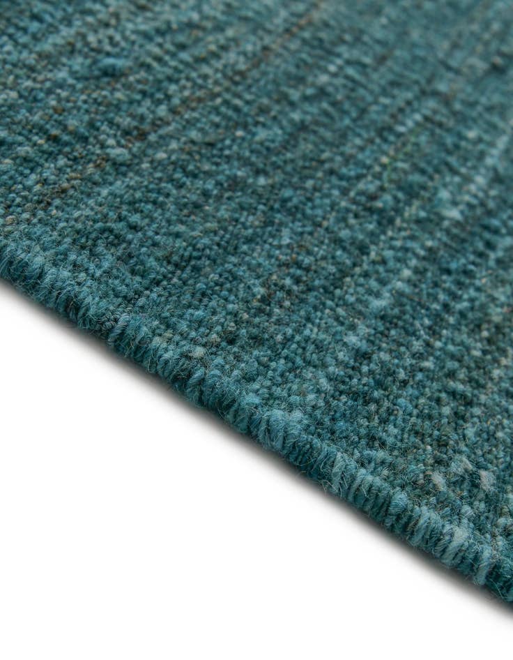 Detail image of 6' 9 x 9' 8 Hand Woven Kilim Modern Wool Rug