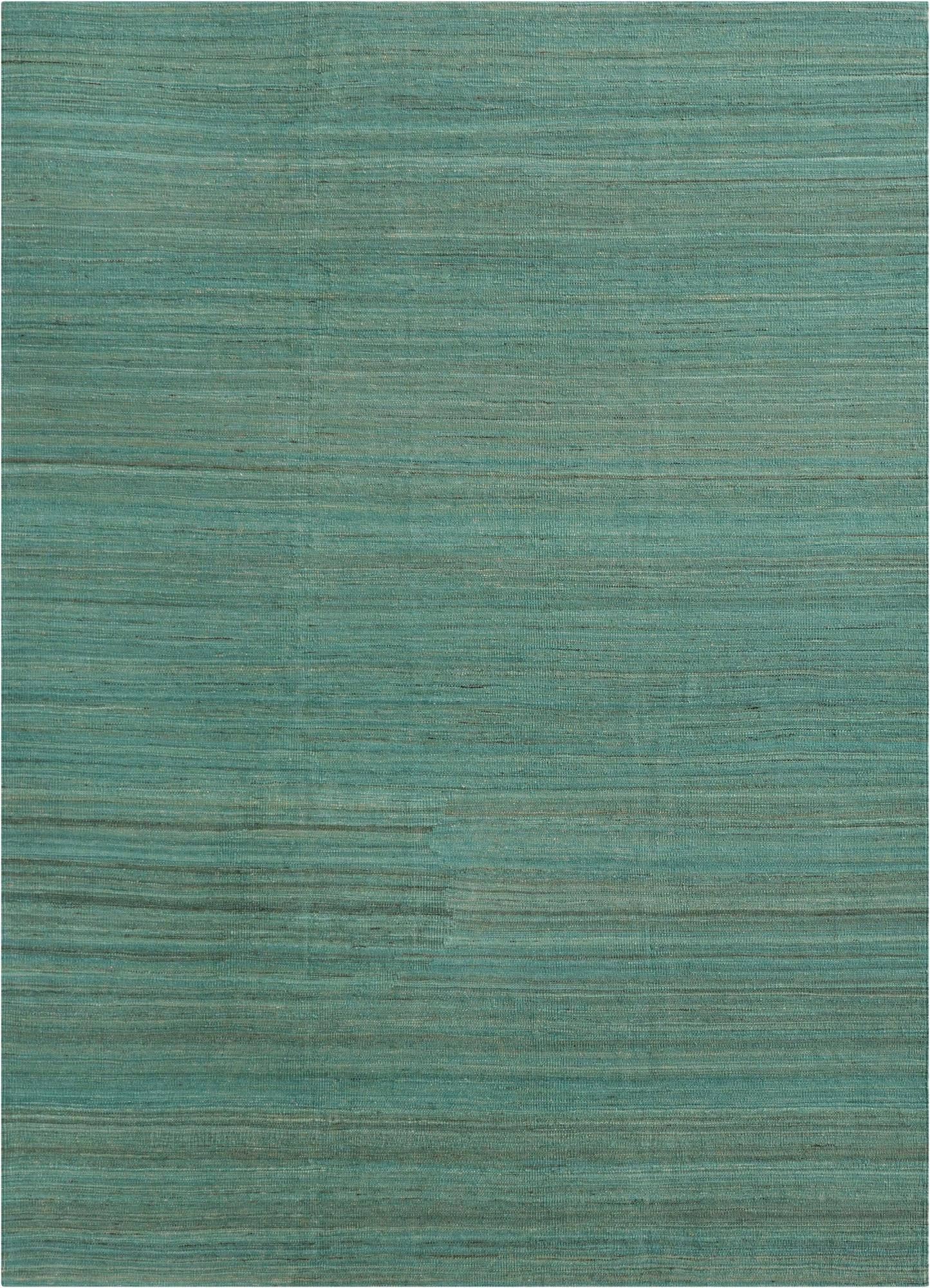  6' 10 x 9' 6  Hand Woven Kilim Modern Wool Rug