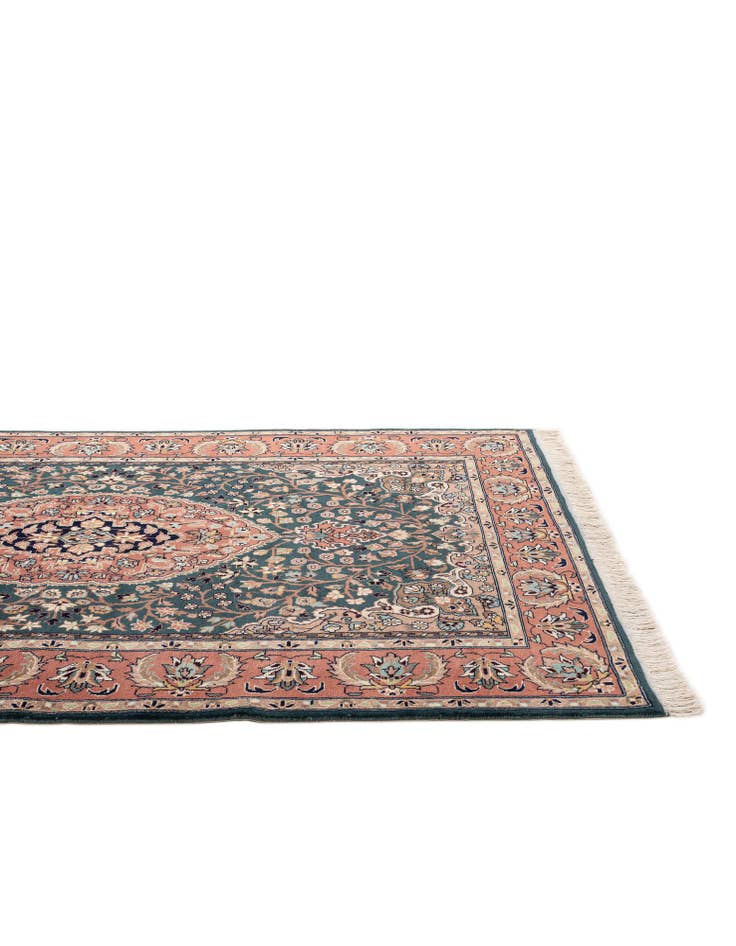 Detail image of  5' 3 x 8' 4  Hand Knotted Lahour Wool Rug