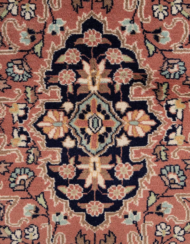 Detail image of  5' 3 x 8' 4  Hand Knotted Lahour Wool Rug