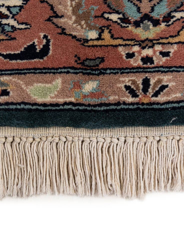 Detail image of  5' 3 x 8' 4  Hand Knotted Lahour Wool Rug