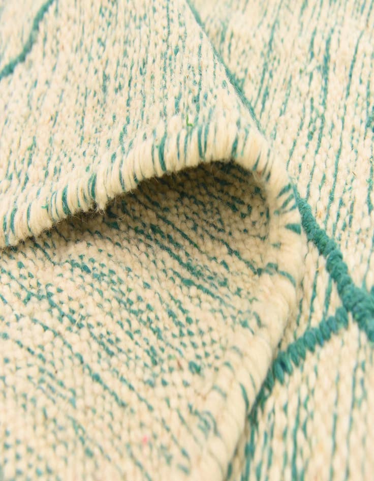 Detail image of  5' 9 x 8' 11  Hand Knotted Moroccan Wool Rug