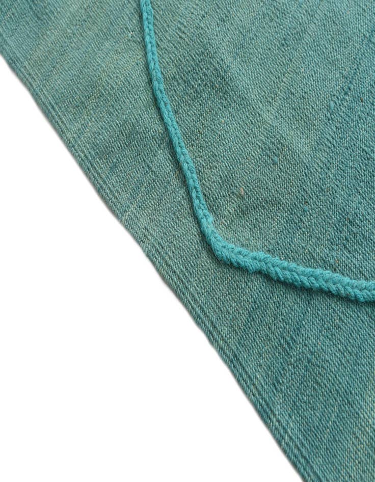 Detail image of  4' 3 x 5' 10  Hand Knotted Moroccan Wool Rug