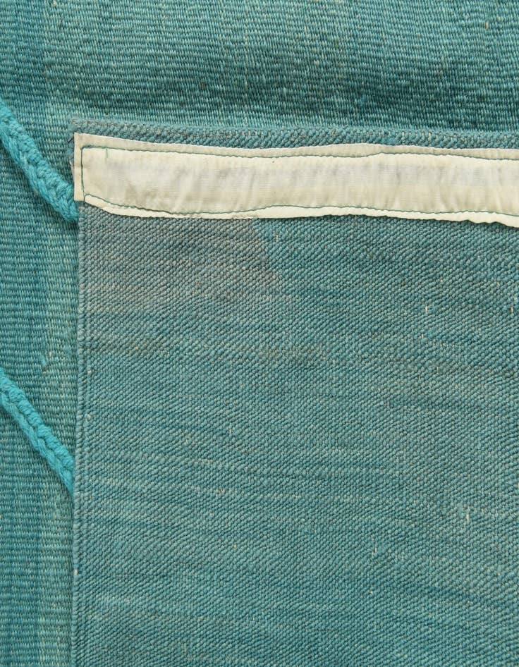 Detail image of  4' 3 x 5' 10  Hand Knotted Moroccan Wool Rug