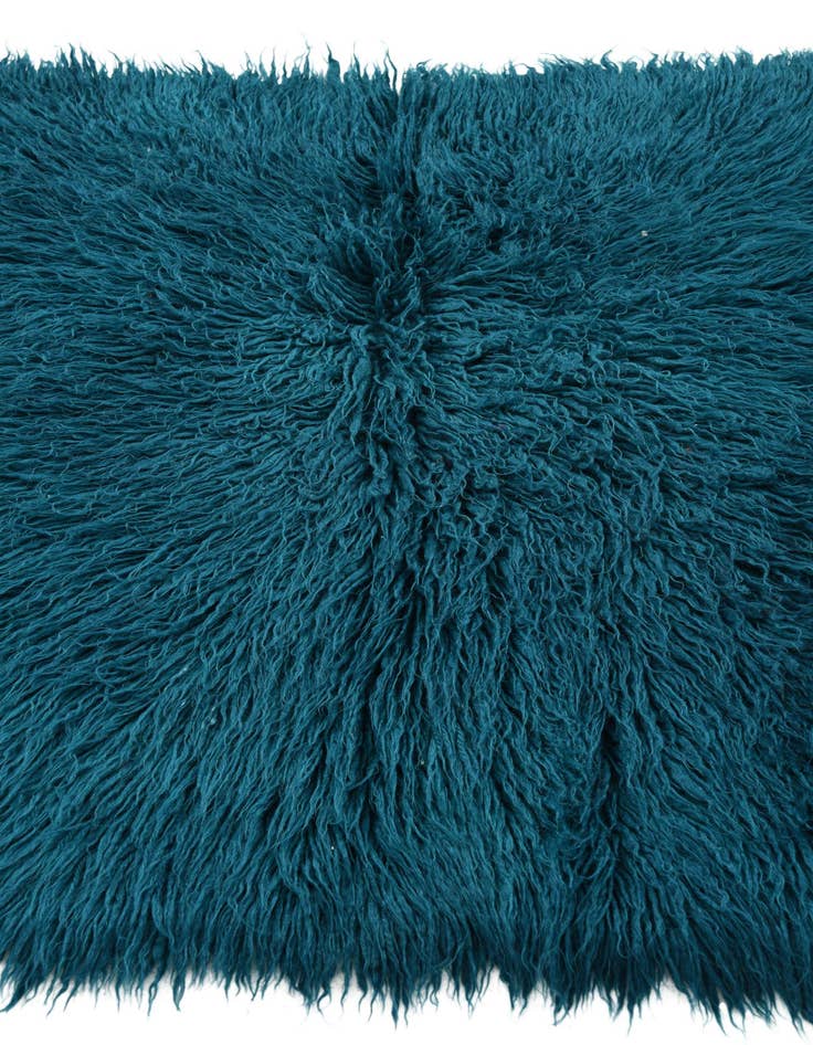 Detail image of  3' 1 x 4'  Hand Knotted Moroccan Wool Rug