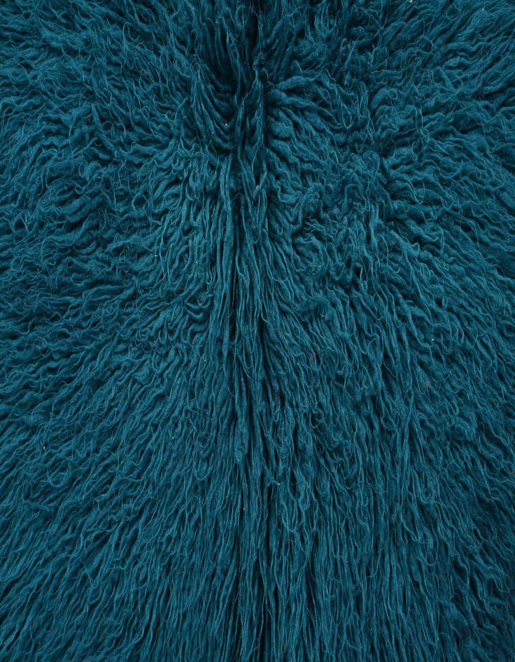 Detail image of  3' 1 x 4'  Hand Knotted Moroccan Wool Rug