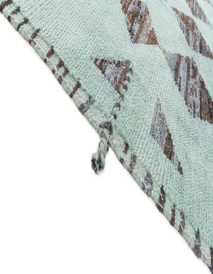 Detail image of  8' 3 x 10'  Hand Knotted Moroccan Wool Rug