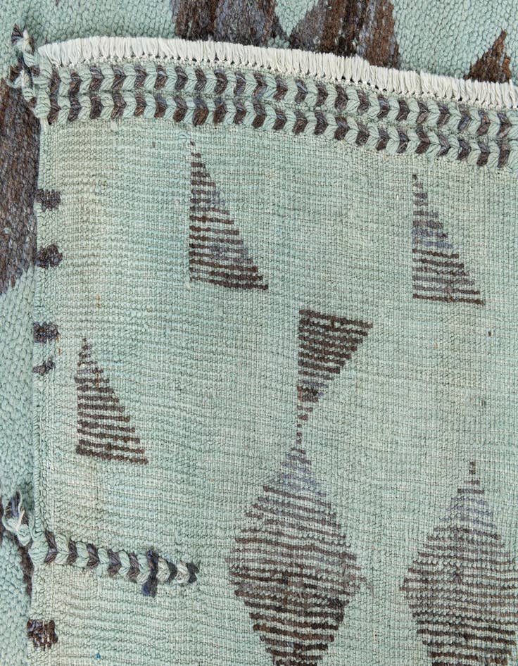 Detail image of  8' 3 x 10'  Hand Knotted Moroccan Wool Rug