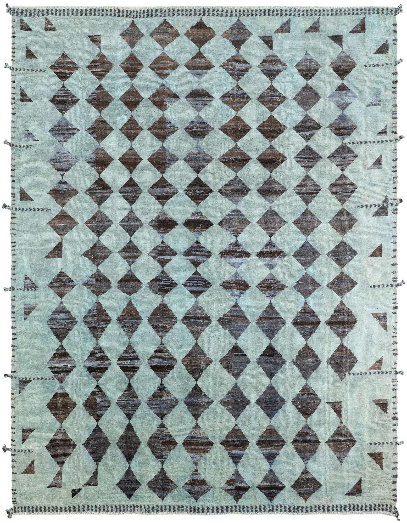 Primary image  8' 3 x 10'  Hand Knotted Moroccan Wool Rug