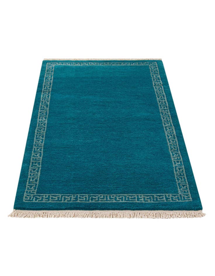 Detail image of  2' 7 x 4' 7  Hand Knotted Nepal Wool Rug