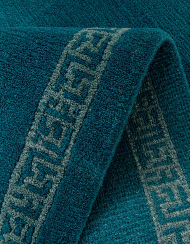 Detail image of  2' 7 x 4' 7  Hand Knotted Nepal Wool Rug