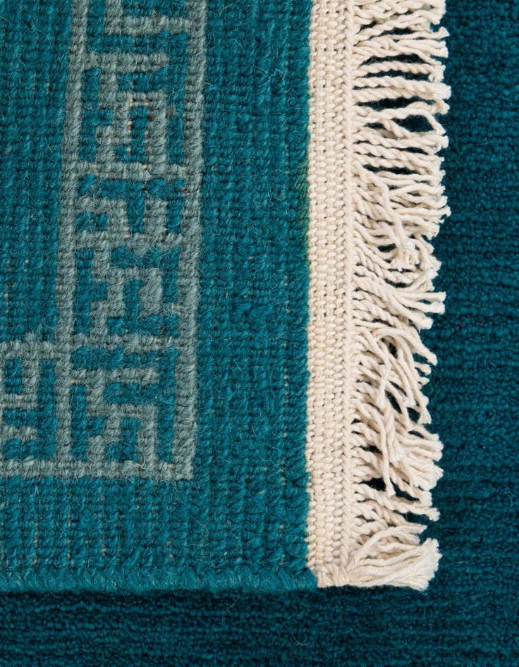 Detail image of  2' 7 x 4' 7  Hand Knotted Nepal Wool Rug