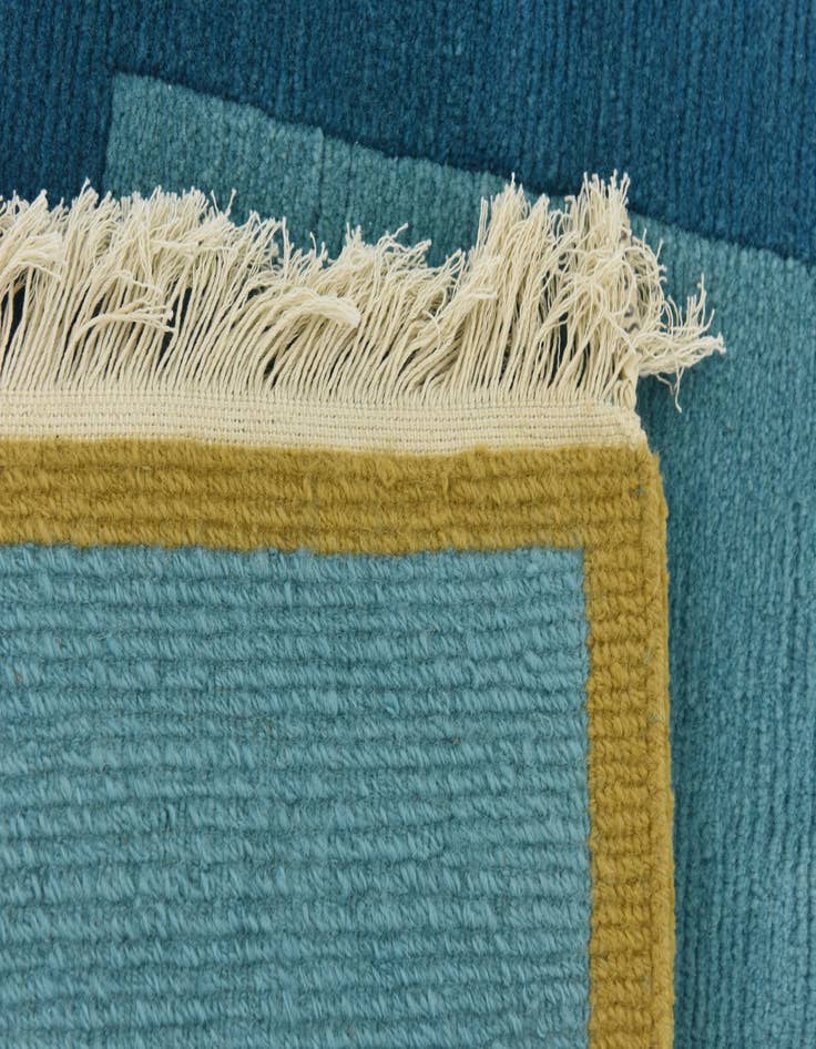 Detail image of 5' 6 x 7' 6 Hand Knotted Nepal Wool Rug