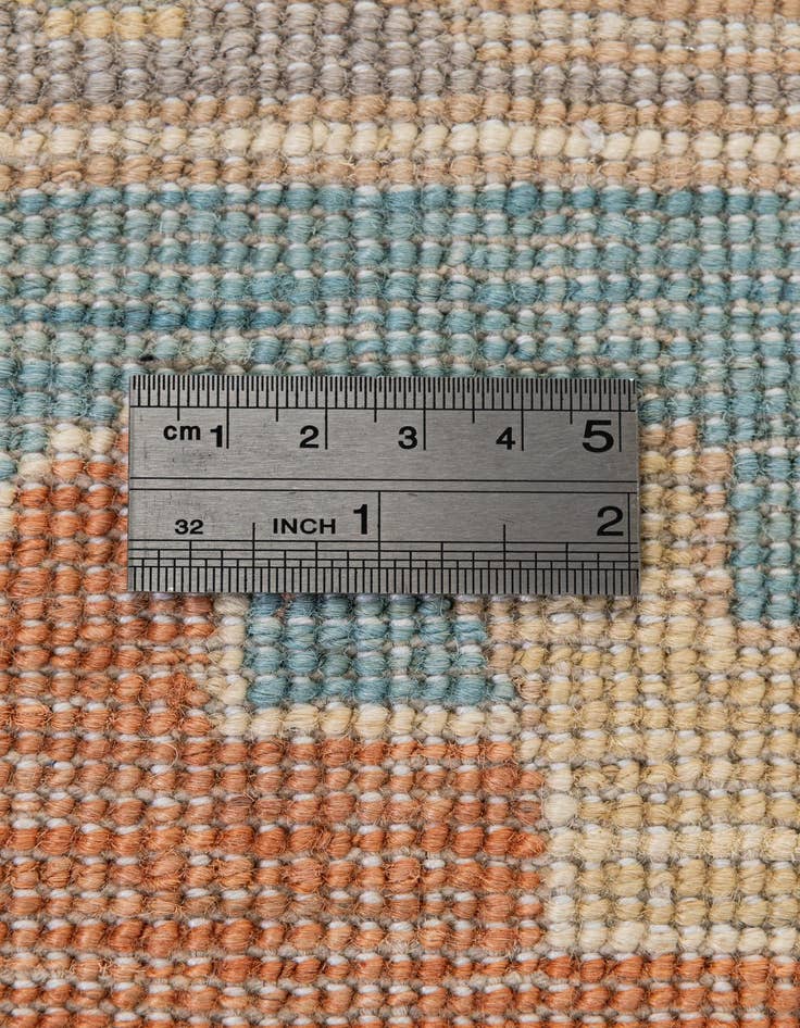 Detail image of  7' 10 x 10'  Hand Knotted Oushak Wool Rug