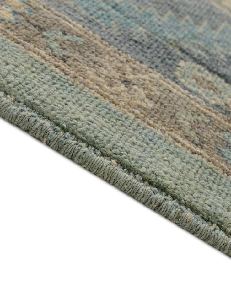 Detail image of 8' 1 x 10' Hand Knotted Oushak Wool Rug