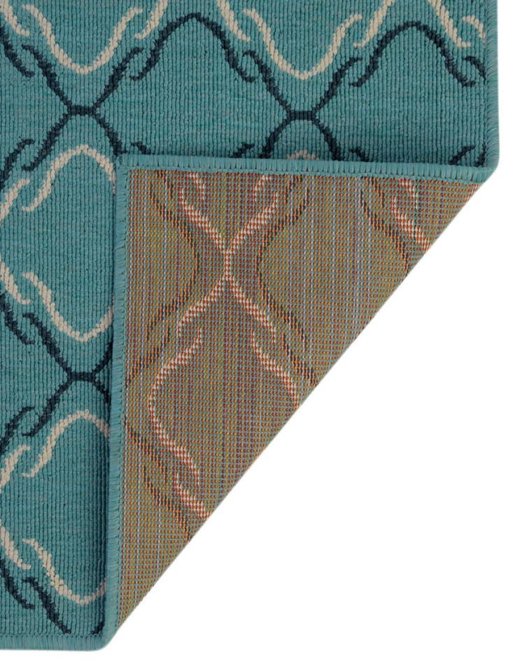 Detail image of  4' x 6'  Washable Lattice Indoor / Outdoor Rug