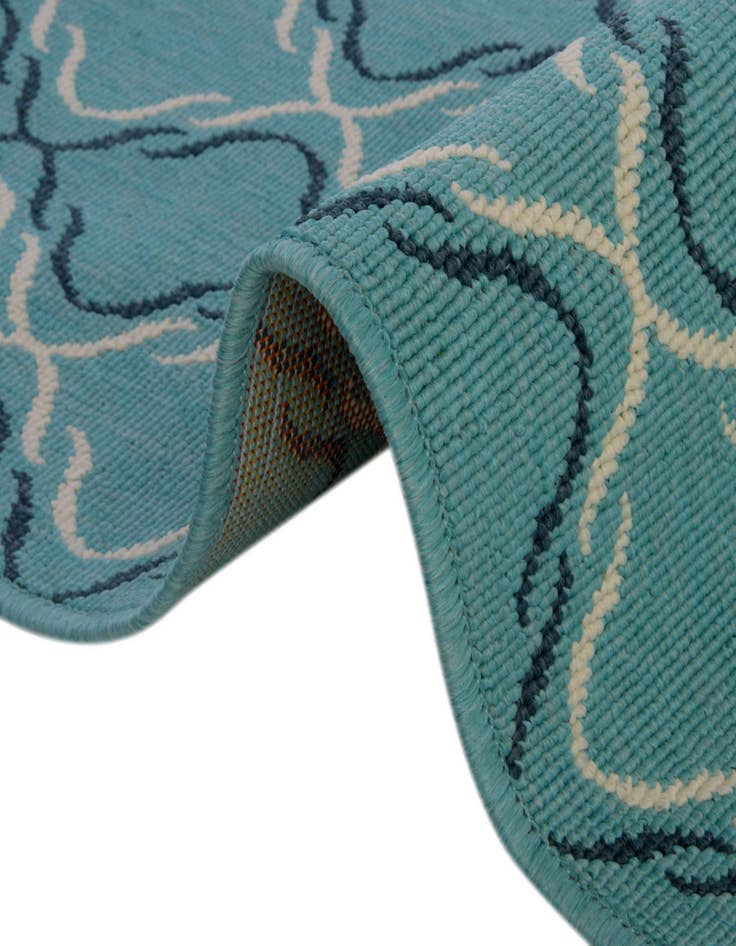 Detail image of  4' x 6'  Washable Lattice Indoor / Outdoor Rug