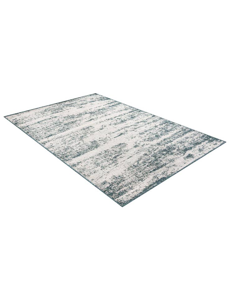 Detail image of  5' 3 x 8'  Washable Modern Indoor / Outdoor Rug