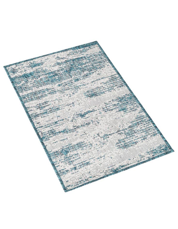 Detail image of  2' x 3'  Washable Modern Indoor / Outdoor Rug