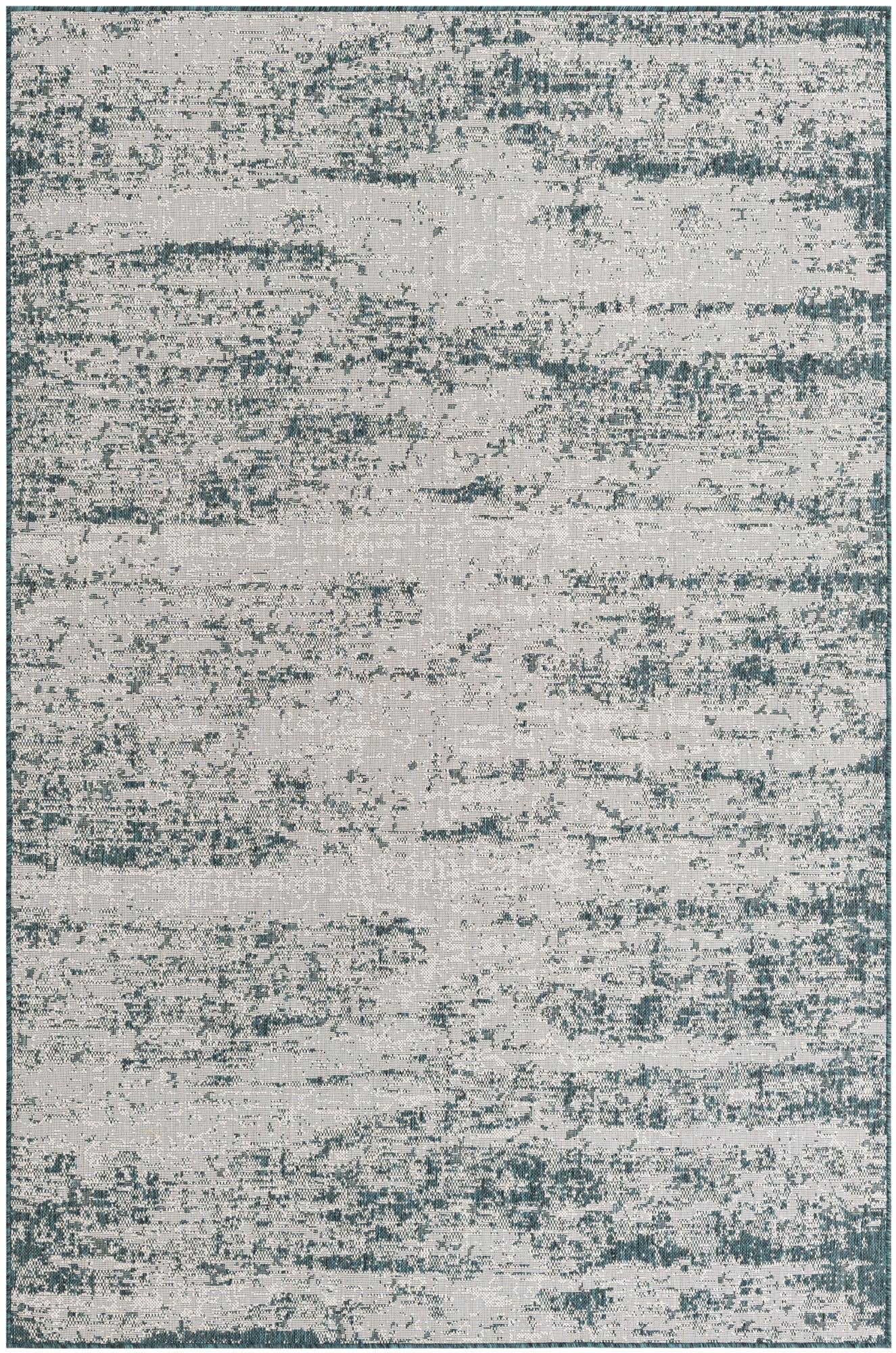 Primary image  6' x 9'  Washable Modern Indoor / Outdoor Rug