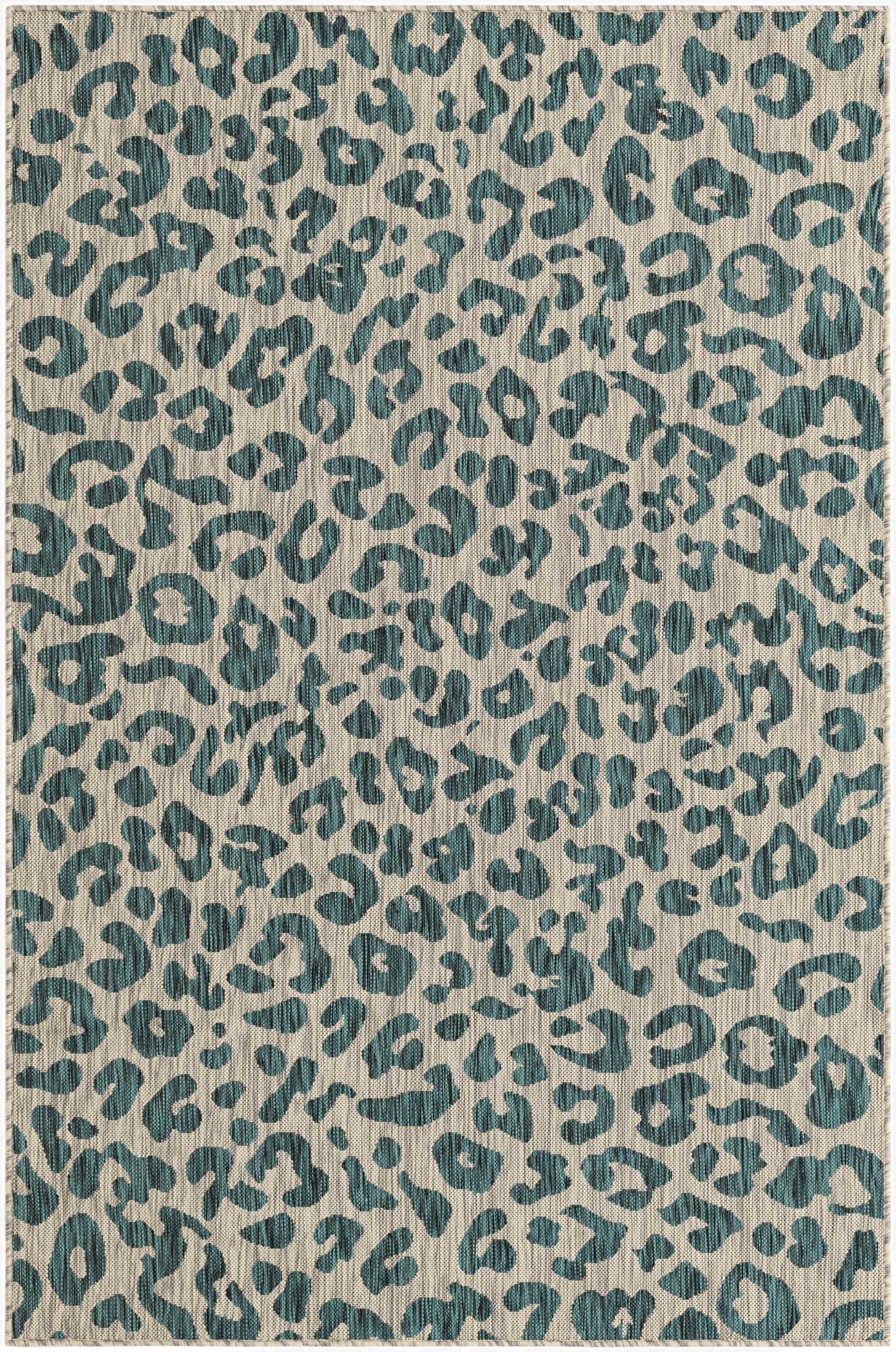  5' x 7' 7  Washable Safari Indoor / Outdoor Rug