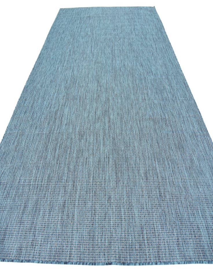 Detail image of  7' 10 x 11'  Washable Solid Indoor / Outdoor Rug