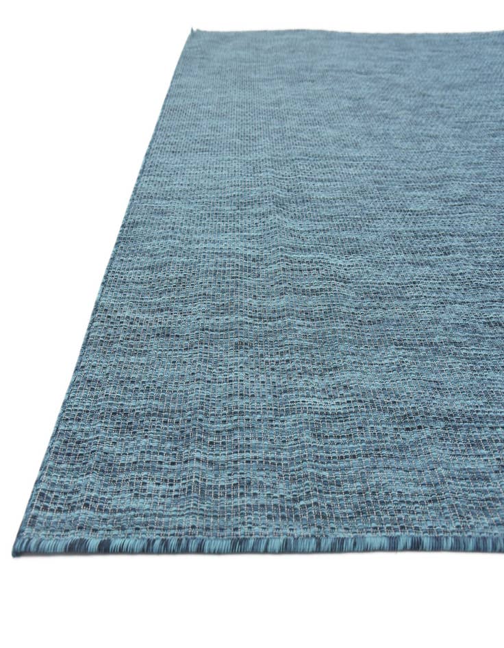 Detail image of  7' 10 x 11'  Washable Solid Indoor / Outdoor Rug