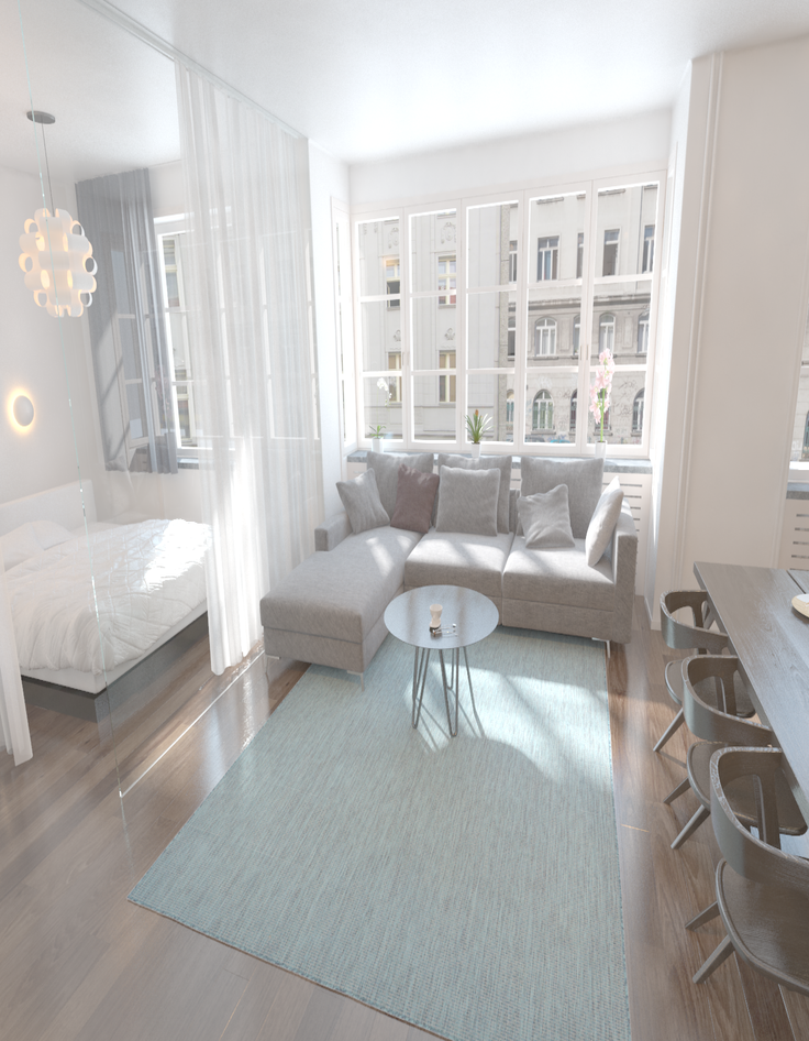 Detail image of  7' 10 x 11'  Washable Solid Indoor / Outdoor Rug