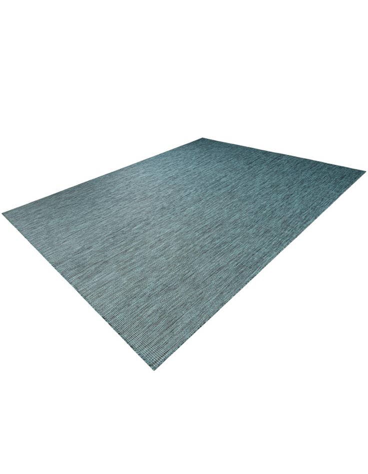 Detail image of  10' x 13' 1  Washable Solid Indoor / Outdoor Rug