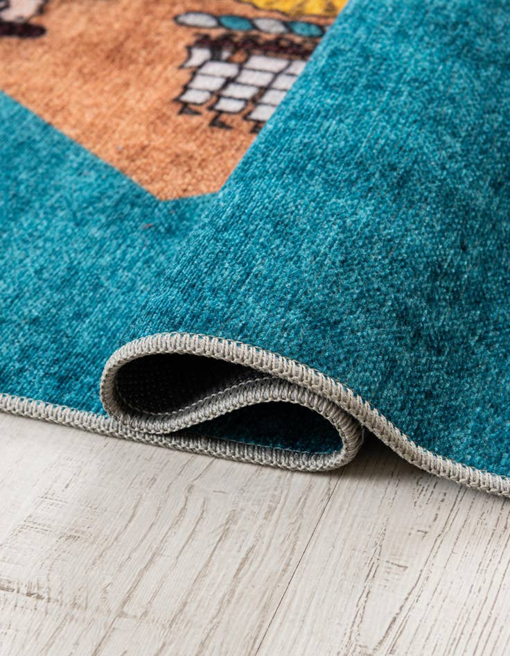 Detail image of  5' x 7' Delaware The Flag Collection Rug