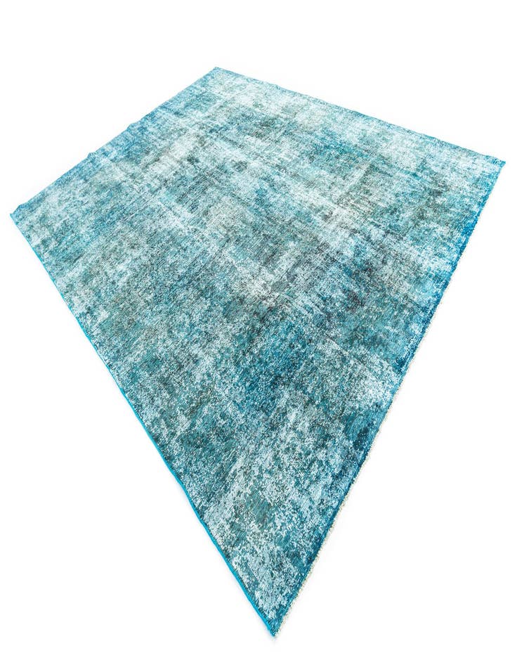 Detail image of  8' 6 x 11' 2  Hand Knotted Ultra Vintage Persian Wool Rug