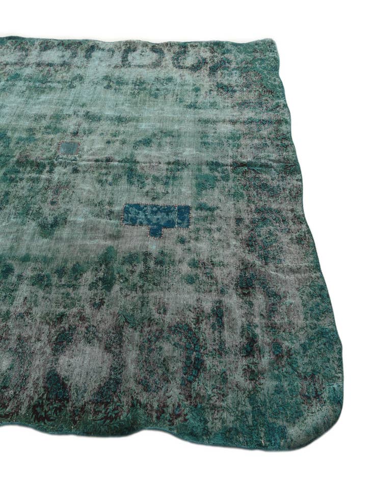 8' 8 x 11' 6  Hand Knotted Ultra Vintage Persian Wool Rug