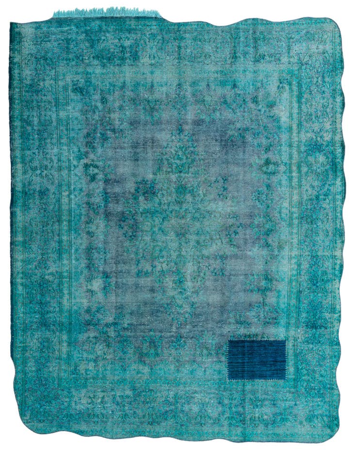  9' 8 x 12' 8  Hand Knotted Ultra Vintage Persian W...