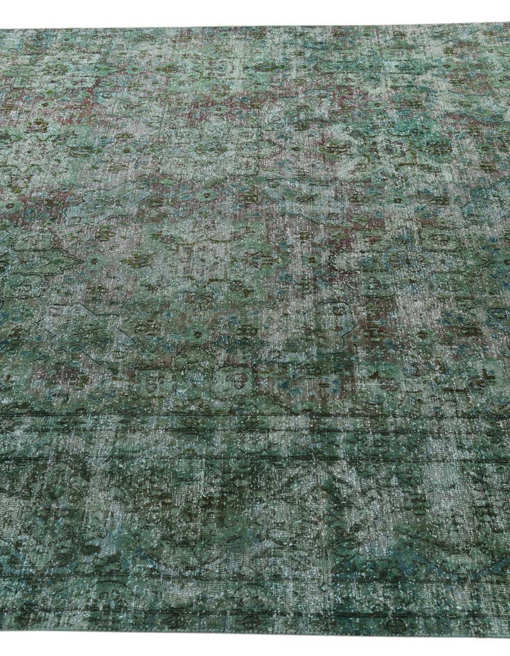 Detail image of  6' 8 x 12' 1  Hand Knotted Ultra Vintage Persian Wool Rug