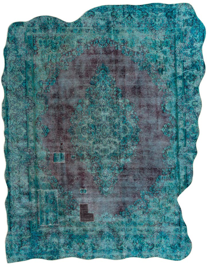  9' 5 x 13' 3  Hand Knotted Ultra Vintage Persian W...