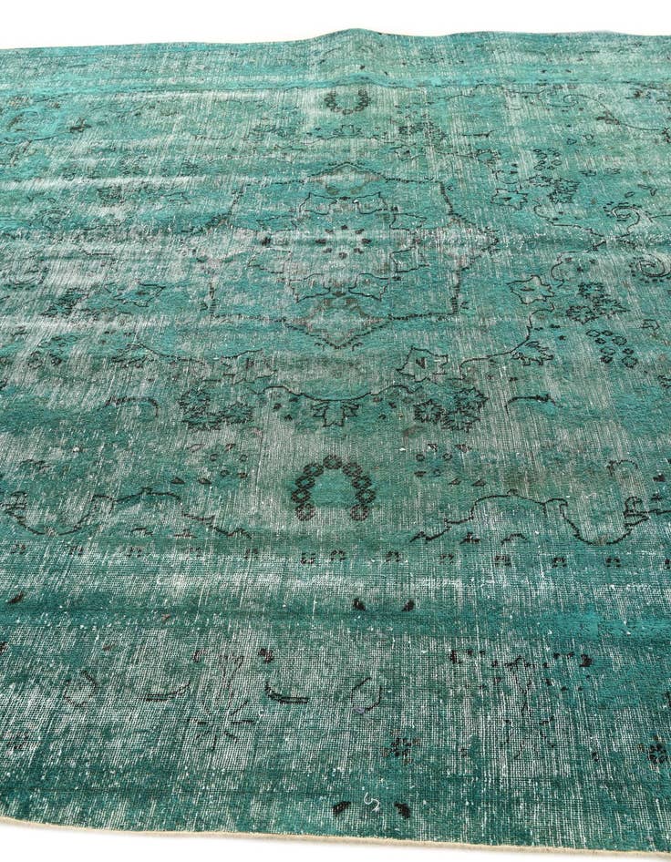 Detail image of  9' 1 x 11' 7  Hand Knotted Ultra Vintage Persian Wool Rug