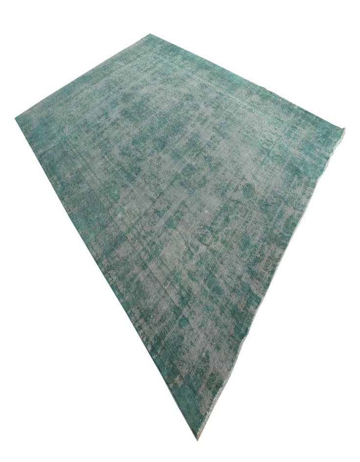 Detail image of  9' 1 x 12' 3  Hand Knotted Ultra Vintage Persian Wool Rug