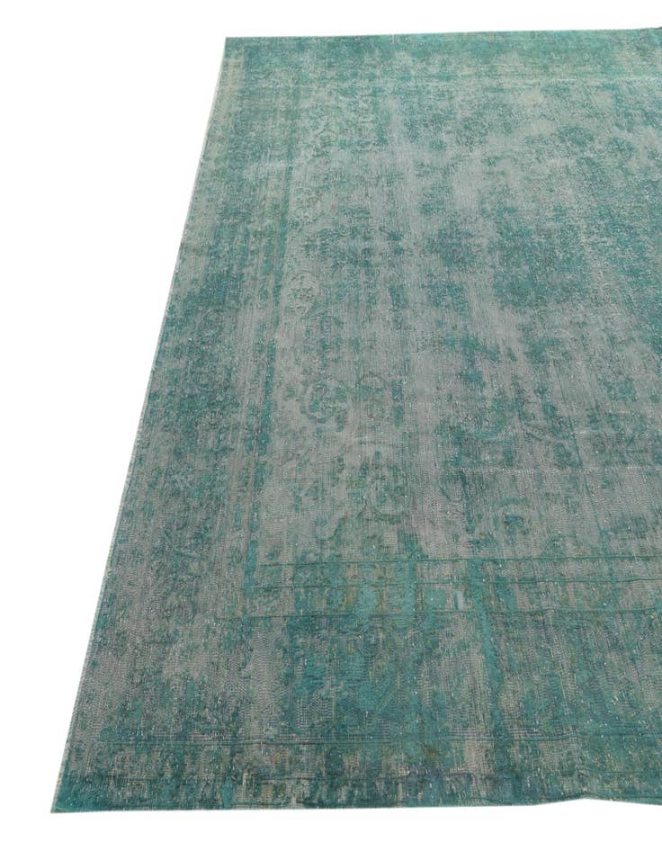 Detail image of  9' 1 x 12' 3  Hand Knotted Ultra Vintage Persian Wool Rug