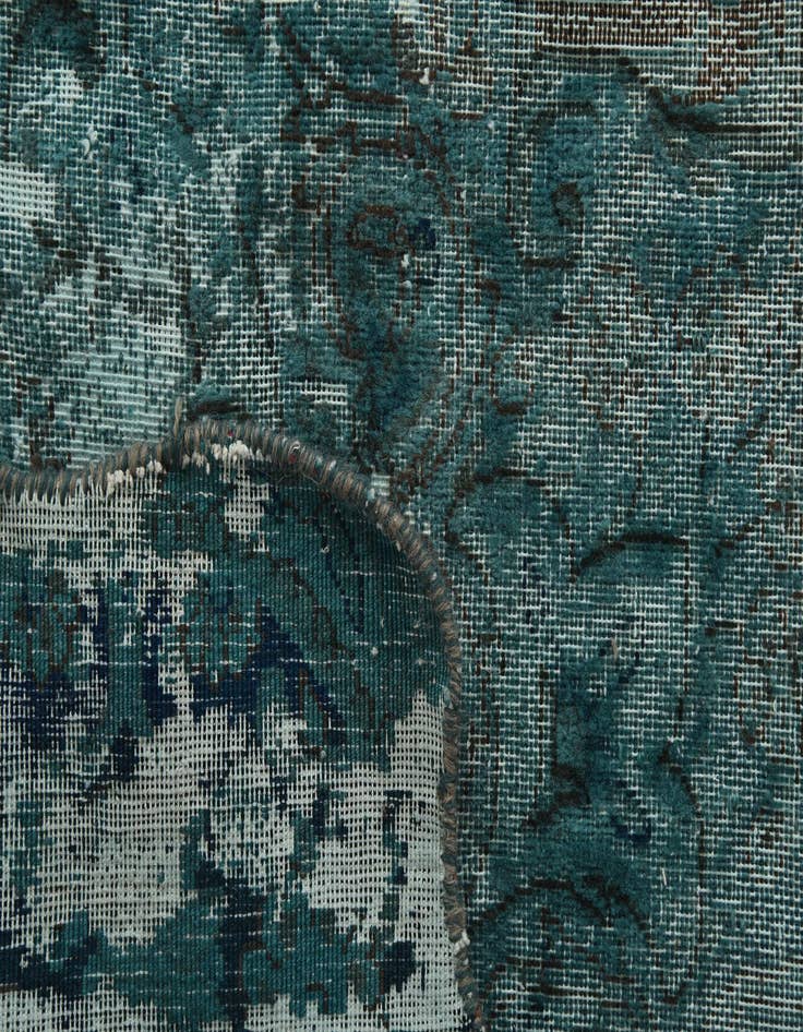 Detail image of  9' 8 x 12' 8  Hand Knotted Ultra Vintage Persian Wool Rug