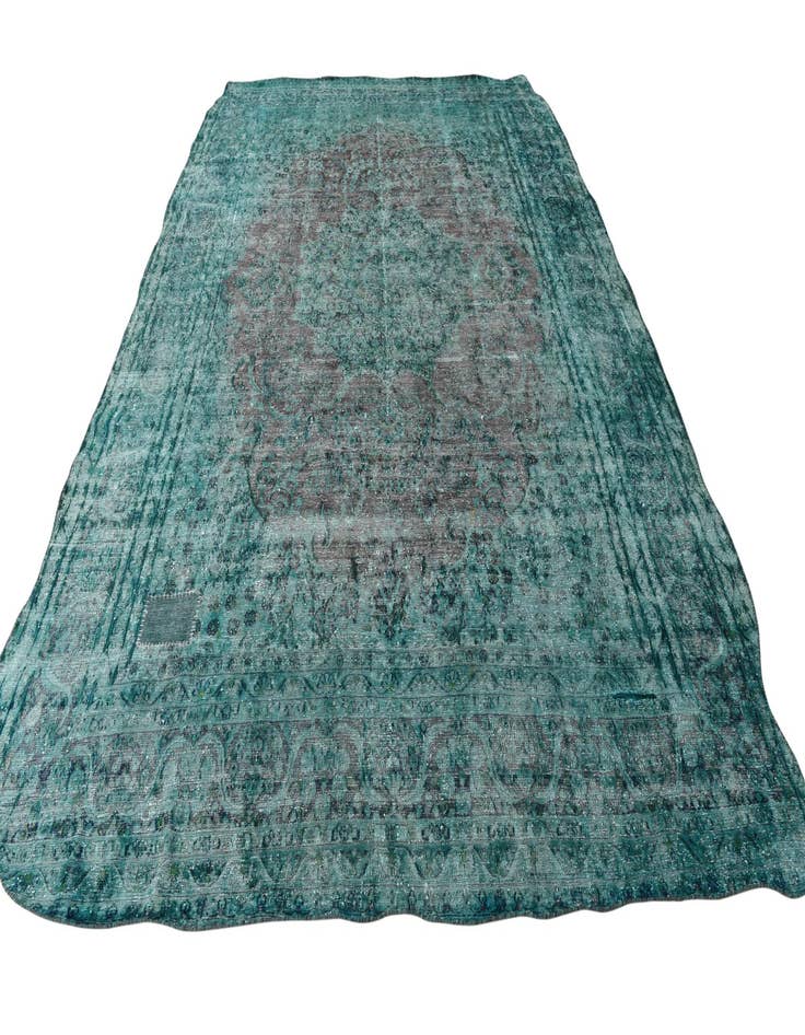 Detail image of  9' 10 x 14' 8  Hand Knotted Ultra Vintage Persian Wool Rug