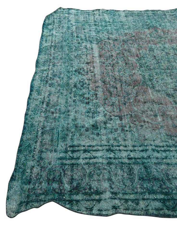 Detail image of  9' 10 x 14' 8  Hand Knotted Ultra Vintage Persian Wool Rug