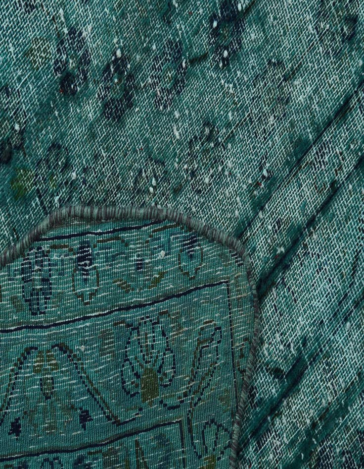 Detail image of  9' 10 x 14' 8  Hand Knotted Ultra Vintage Persian Wool Rug