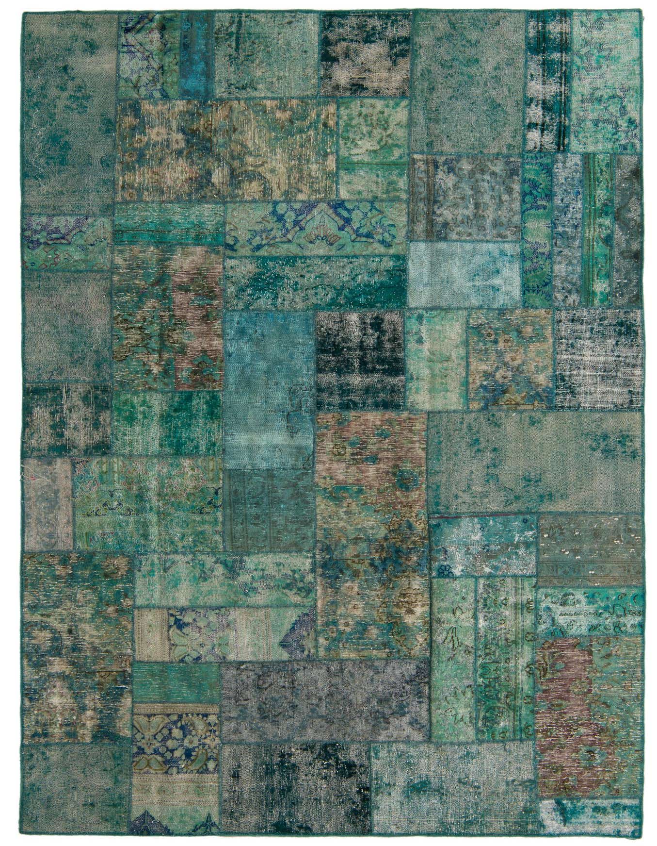 Primary image  6' 3 x 9' 4  Hand Knotted Ultra Vintage Persian Wool Rug