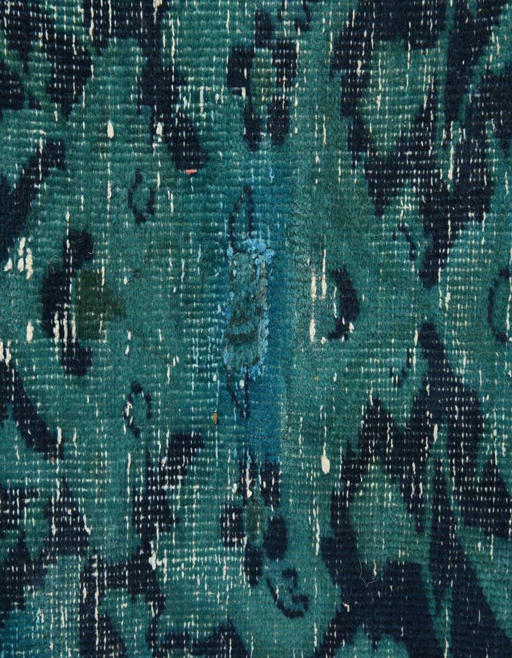 Detail image of  7' 5 x 10' 6  Hand Knotted Ultra Vintage Persian Wool Rug