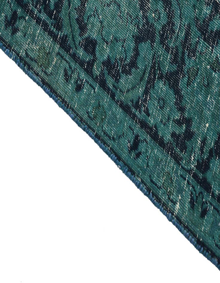 Detail image of  7' 5 x 10' 6  Hand Knotted Ultra Vintage Persian Wool Rug