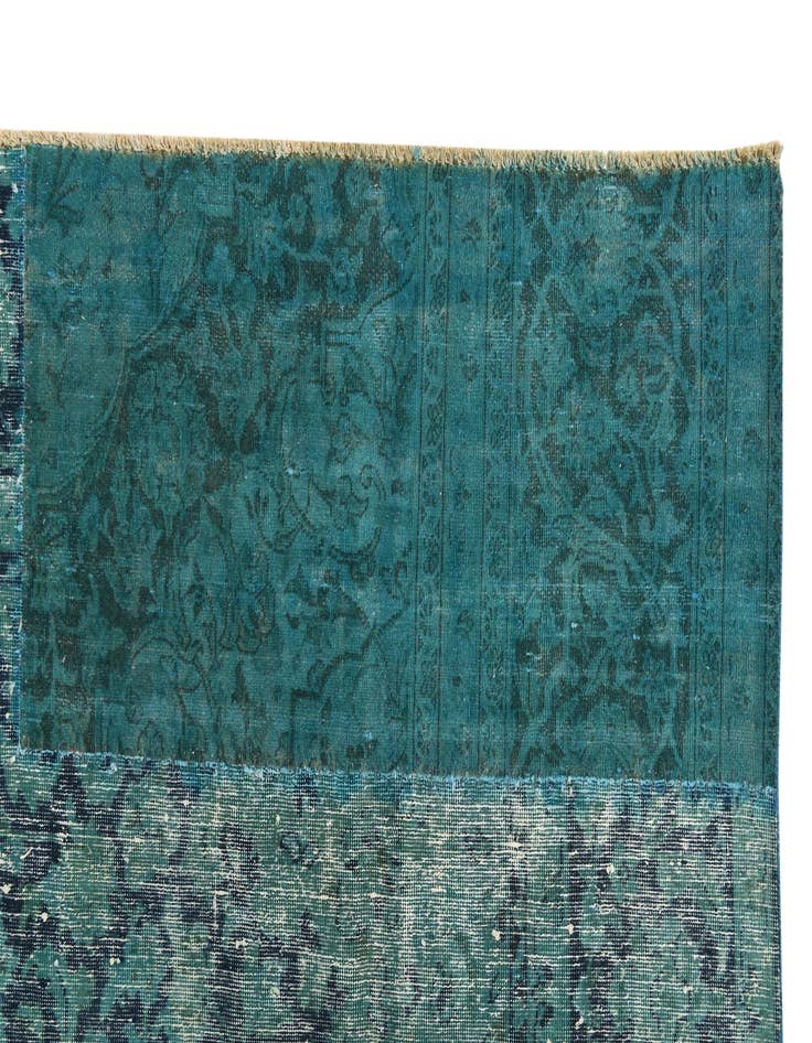 Detail image of  7' 5 x 10' 6  Hand Knotted Ultra Vintage Persian Wool Rug